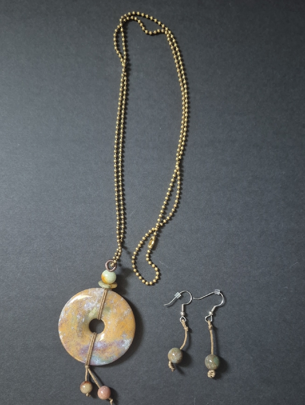 #70 Necklace with Matching Earrings